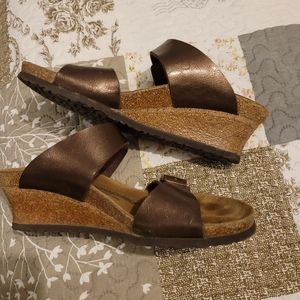 Size 7.5. Papillio sandals